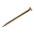 Grip-Rite Wood Screw, #8, 1-3/4 in, Zinc Yellow Flat Head Torx Drive 134GCS5